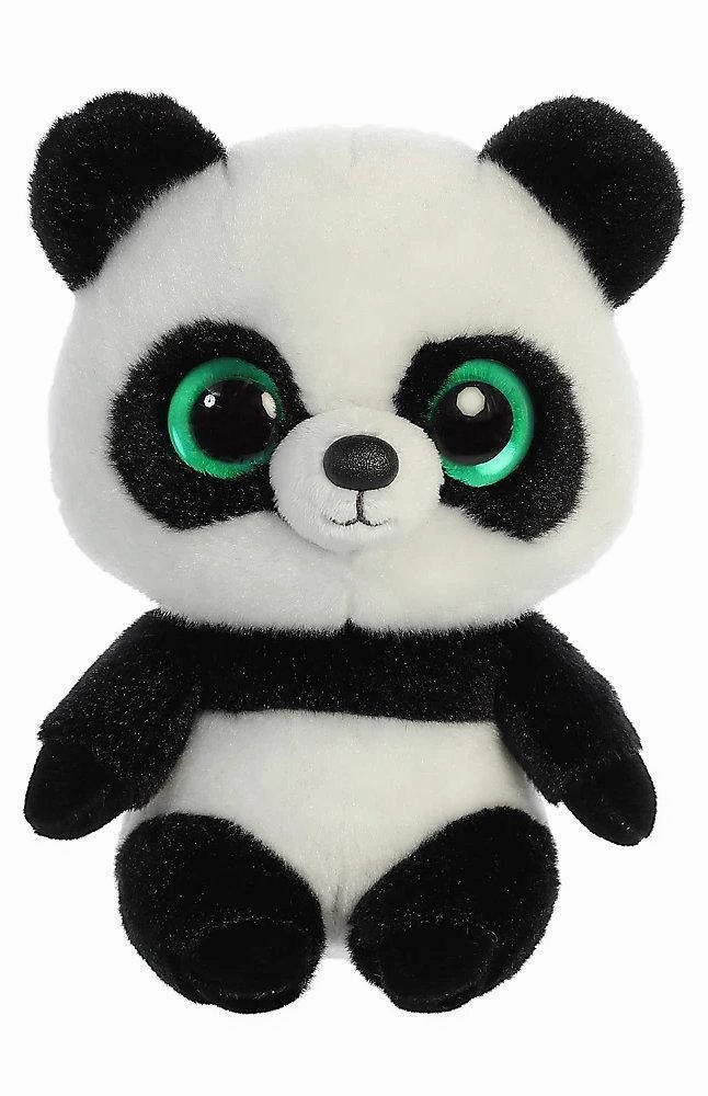 YOOHOO 61135 Ring Panda 20cm Soft Toy - Black/White