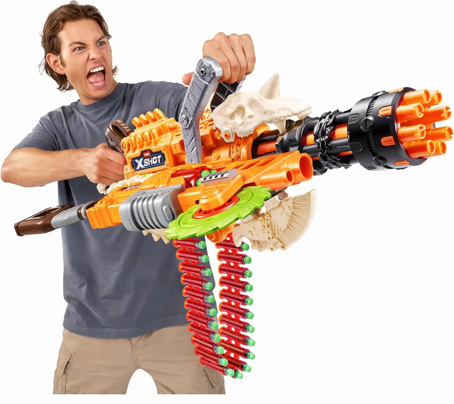 ZURU XSHOT Insanity HorrorFire Dread Hammer 48 Darts